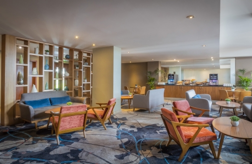 Clayton Hotel Manchester Airport breakout space'